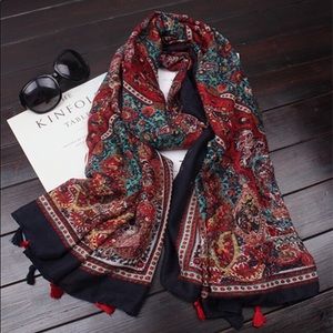 Classic Shangri-La Style Scarf - Item #041